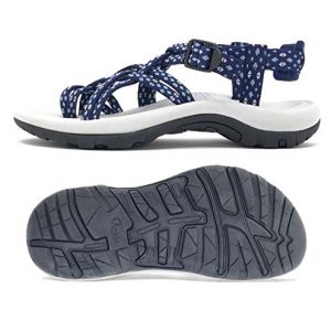 Viakix Siena Womens Walking Sandals, Blue