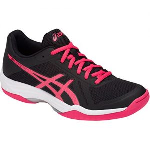 ASICS Women's Gel-Tactic 2 Volleyball Shoes, Black/Pink Pixel