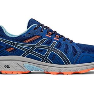 ASICS Women's Gel-Venture 7 Running Shoes, 6.5M, Blue Expanse/Heritage Blue