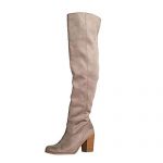 Avalon Over The Knee High Heel Boot, Smoke Taupe IMSU