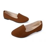 Stunner Women's Cute Round-Toe Flat Ballet Shoes Comfortable Dress Shoes