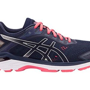ASICS Women's (D) Running Shoes, 12W, Peacoat/Silver