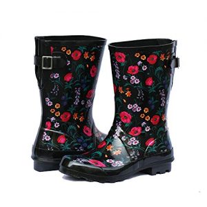 Z. Emma Women's Adjustable Buckle Outdoor Slip Resistant Waterproof