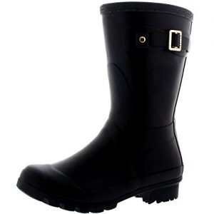 Womens Original Short Festival Waterproof Wellie Snow Wellingtons Boots