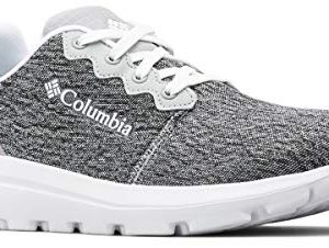 Columbia Women's BACKPEDAL Outdry Sneaker, steam, White
