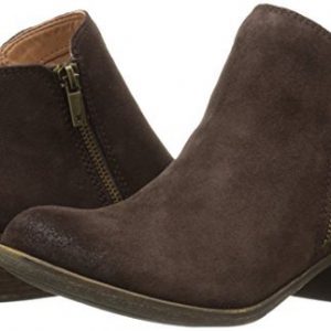 Lucky Brand Womens Basel Leather Closed Toe Ankle