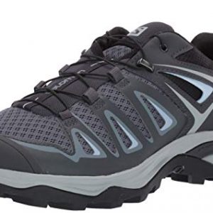 SALOMON Women's X Ultra 3 W Hiking Shoe, Stormy Weather/Ebony/Cashmere