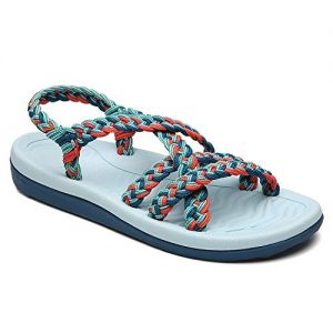 MEGNYA Women's Comfortable Flat Walking Sandals