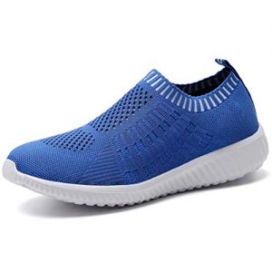 LANCROP Women's Comfortable Walking Shoes - Lightweight Mesh Slip