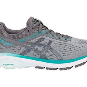 ASICS Women's Running Shoes, 9W, Stone Grey/Carbon