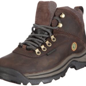 TimberlanD Women's White LeDge MiD Ankle Boot,Dark Brown