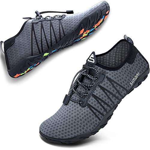SIMARI Womens Mens Sports Water Shoes Quick Dry Barefoot Clout Wear 👟 🛒 ...