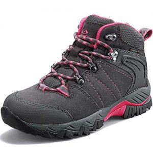 Clorts Women's Classic Hiking Boots Waterproof Suede Leather
