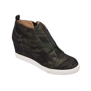 Felicia - Our Original Platform Wedge Sneaker Bootie Camo