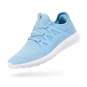 Troadlop Womens Fashion Sneakers Ultra Lightweight Knitted Running Shoes