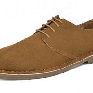 Bruno Marc Men's Tan Oxford Shoes Suede Leather Dress Shoes Francisco-Low - 13 M US