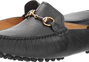 Massimo Matteo Men's Mule Bit Driver Black