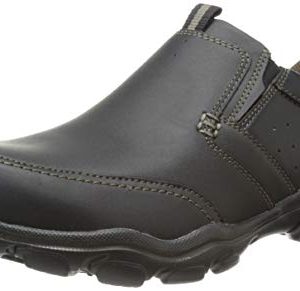 Skechers Men's Montz Devent Slip-On Loafer,Black