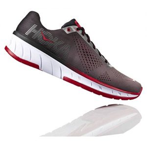 HOKA ONE ONE Mens Cavu Charcoal/Black Running Shoe - 8.5