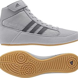 adidas Hvc2 Youth Light Onyx Dark Onyx Wrestling Shoes Onyx