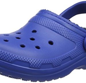 Crocs Classic Lined Clog Mule, Blue Jean/Navy