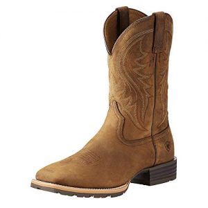 Ariat Men's Hybrid Rancher Western Boot, Distressed Brown, 10 D US