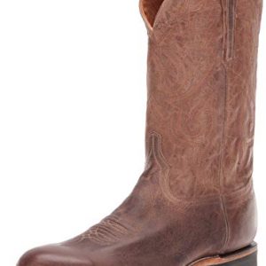 Lucchese Bootmaker Men's Rusty Western Boot, Stone