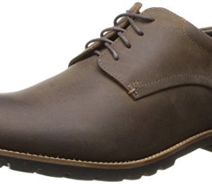 Rockport Men's Sharp and Ready Colben Oxford- Brown Crazy Horse