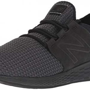 New Balance Men's Cruz V2 Fresh Foam Running Shoe, black, 8 D US