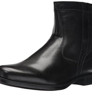 Florsheim Men's Medfield Plain Toe Zip Boot Fashion, Black