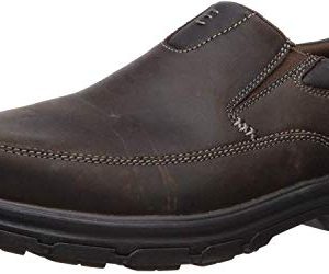 Skechers USA Men's Segment The Search Slip On Loafer,Dark Brown,10.5 M US