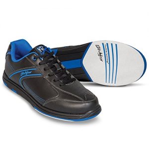 KR Strikeforce M-032-120 Flyer Bowling Shoes, Black/Mag Blue, Size 12