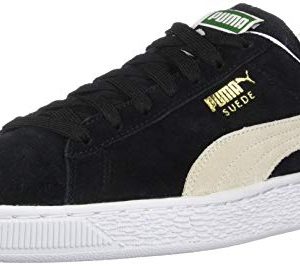 PUMA Suede Classic Sneaker,Black/White