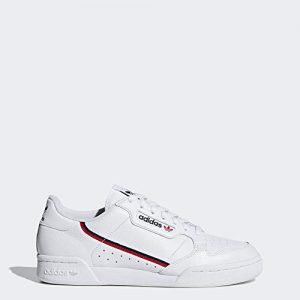 adidas Originals Men's Continental Sneaker, White/Scarlet/Collegiate Navy