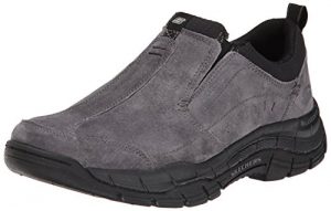Skechers Sport Men's Rig Mountain Top Sneaker,Charcoal/Black