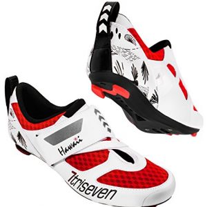 TriSeven Premium Nylon Triathlon Cycling Shoes | Lightweight, Unisex