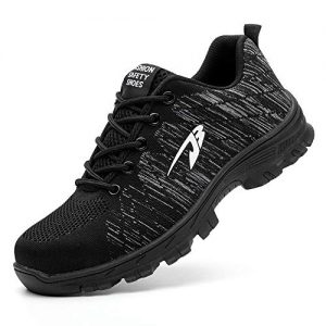 SITAILE Steel Toe Work Shoes for Men Women Safety Shoes