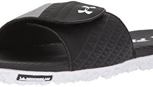 Under Armour Men's Fat Tire Slides Sandal, Black