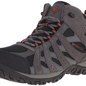 Columbia Men's Redmond Waterproof Mid Hiking Boot, Black