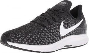 Nike Men's Air Zoom Pegasus 35 Running Shoe Wide 4E Black/White/Gunsmoke Oil Size 12 Wide 4E