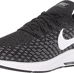 Nike Men's Air Zoom Pegasus 35 Running Shoe Wide 4E Black/White/Gunsmoke Oil Size 12 Wide 4E