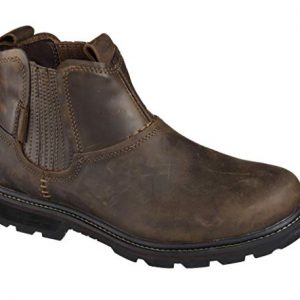 Skechers Men's Blaine Orsen Ankle Boot,Dark Brown