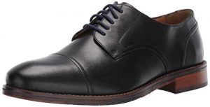 Florsheim Mens Salerno Cap Toe Black Oxford