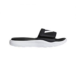 adidas Men's Alphabounce Slide Sandals, Core Black/White