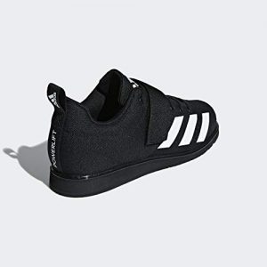 adidas Men's Powerlift 4 Weightlifting Shoe, White/Black