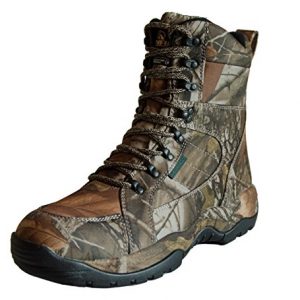 R RUNFUN Men's Lightweight Anti-Slip Waterproof Hunting Boots