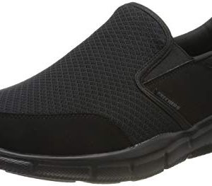 Skechers Sport Men's Equalizer Persistent Slip-On Sneaker, Black