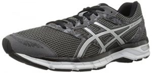 ASICS Men's Gel-Excite 4 Running Shoe, Carbon/Silver/Black, 11 M US