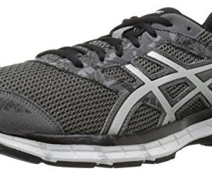 ASICS Men's Gel-Excite 4 Running Shoe, Carbon/Silver/Black, 11 M US