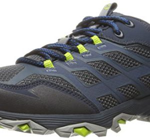 Merrell Men's Moab FST Hiking Shoe, Navy, 10 M US